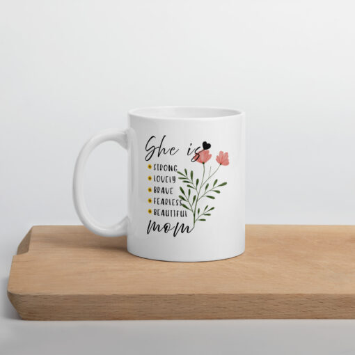White glossy mug - Image 2