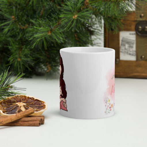 White glossy mug - a special gift for Mom - Image 4