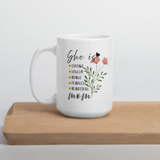 White glossy mug - Image 6
