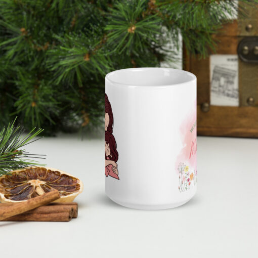 White glossy mug - a special gift for Mom - Image 6