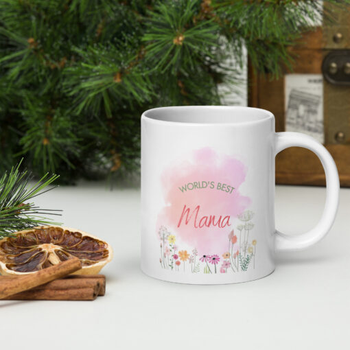White glossy mug - a special gift for Mom - Image 8