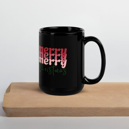 Black Glossy Mug for mom