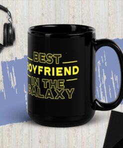 Alternative view of Fatbaby Best Boyfriend in the Galaxy Coffee Mug