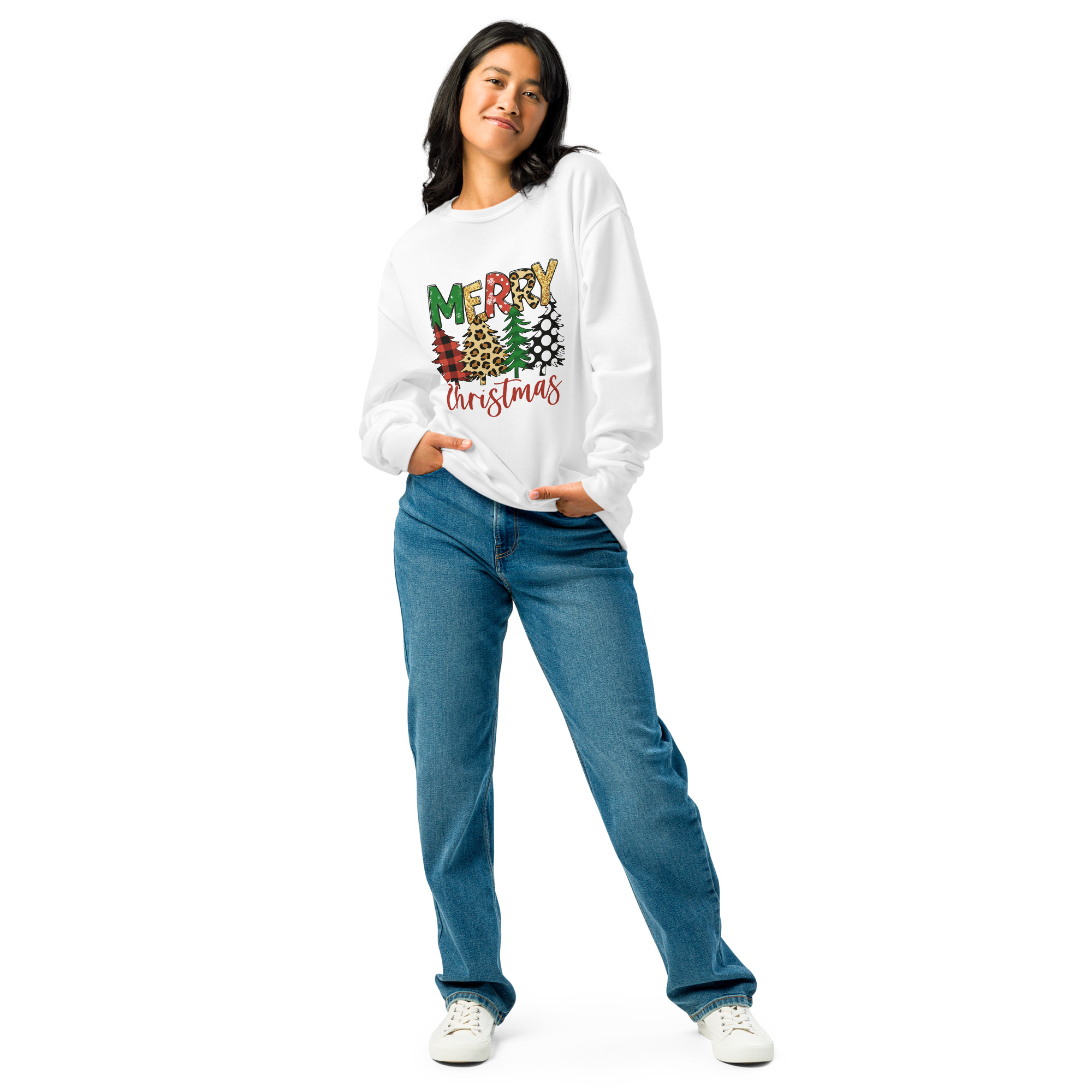 Crew neck Christmas Sweatshirts - Image 2