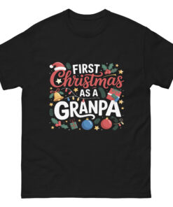 First Christmas as a Grandpa T-Shirt