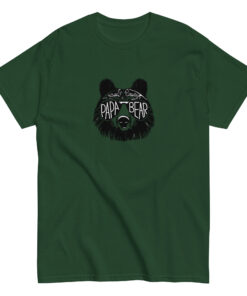 Papa Bear Shirt, Dad Shirt, Father's Day t-shirt, husband present, family shirt matching shirts, Father's Day Gift Unisex classic tee