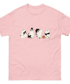 Comfort Colors Ghost And Cat T-Shirt