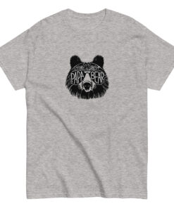Alternative view of Papa Bear Shirt, Dad Shirt, Father's Day t-shirt, husband present, family shirt matching shirts, Father's Day Gift Unisex classic tee