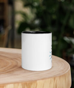 Alternative view of This is what an awesome daddy looks like mug / Father's day gift / Gift For New DadThis is what an awesome daddy looks like mug / Father's day gift / Gift For New Dad Mug with Color Inside