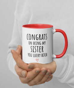 Alternative view of Funny Sister Mug