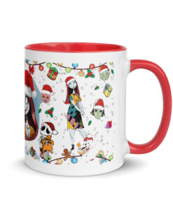 Alternative view of Merry Christmas Movie Mug Wrap Mug with Color Inside