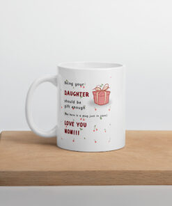 Alternative view of White glossy mug
