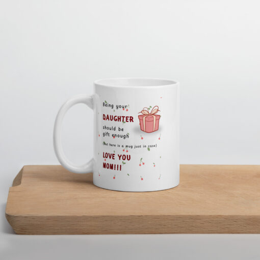 White glossy mug - Image 2