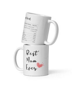 Alternative view of White glossy mug for Mom