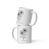Flower Mug White glossy mug