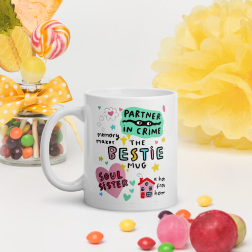 Gossby Bestie Coffee Mug - Best Friend Gift For Women - Image 2