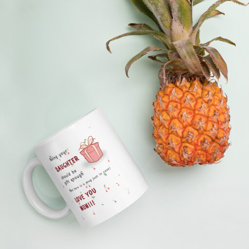 White glossy mug - Image 5