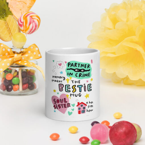 Gossby Bestie Coffee Mug - Best Friend Gift For Women - Image 9